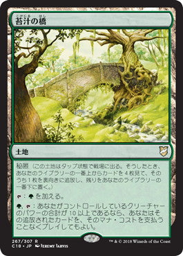 [267]【JP】苔汁の橋/Mosswort Bridge【C18】[R][土地]