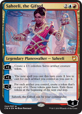 [044]【EN】【FOIL】天智、サヒーリ/Saheeli, the Gifted【C18】[M][多色]