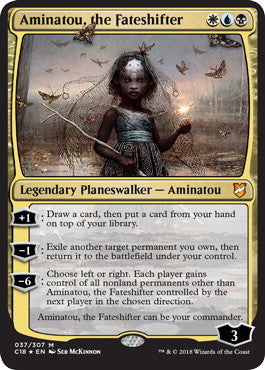 [037]【EN】【FOIL】運命を変える者、アミナトゥ/Aminatou, the Fateshifter【C18】[M][多色]