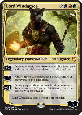 [043]【EN】【FOIL】ウィンドグレイス卿/Lord Windgrace【C18】[M][多色]