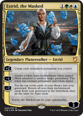 [040]【EN】【FOIL】仮面使い、エストリッド/Estrid, the Masked【C18】[M][多色]