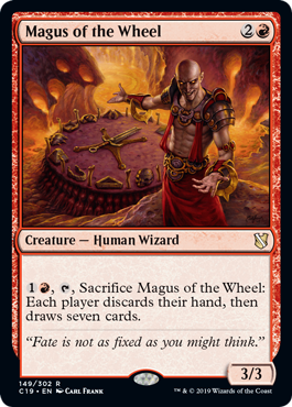 [149]【EN】輪の大魔術師/Magus of the Wheel【C19】[R][赤]