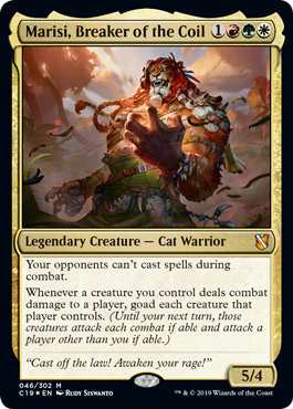[046]【EN】【FOIL】コイルの破壊者、マリーシ/Marisi, Breaker of the Coil【C19】[M][多色]