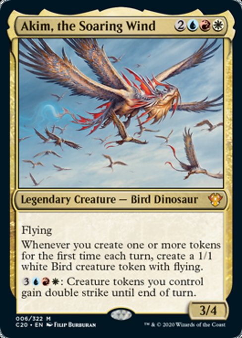 [006]【EN】飛翔する風、アキーム/Akim, the Soaring Wind【C20】[M][多色]