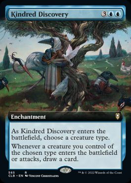[565]【EN】■拡張アート■同族の発見/Kindred Discovery【CLB】[R][青]