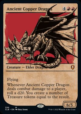 [396]【EN】■ショーケース■エインシャント・カッパー・ドラゴン/Ancient Copper Dragon【CLB】[M][赤]