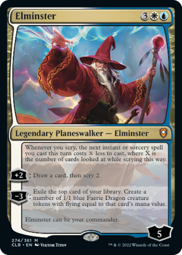 [274]【EN】【FOIL】エルミンスター/Elminster【CLB】[M][多色]