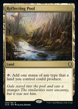 [358]【EN】【FOIL】反射池/Reflecting Pool【CLB】[R][土地]