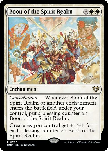 [720]【EN】精霊界の加護/Boon of the Spirit Realm【CMM】[R][白]
