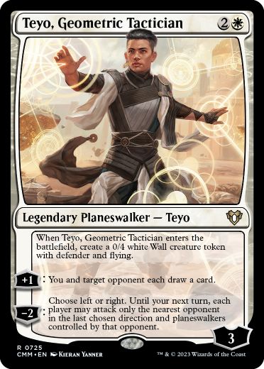 [725]【EN】幾何学の戦術家、テヨ/Teyo, Geometric Tactician【CMM】[R][白]