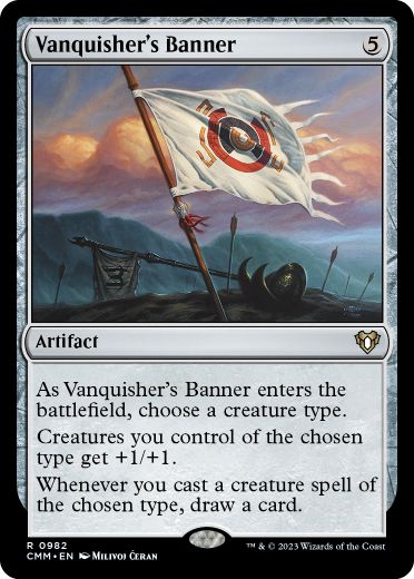 [982]【EN】勝者の戦旗/Vanquisher's Banner【CMM】[R][茶]