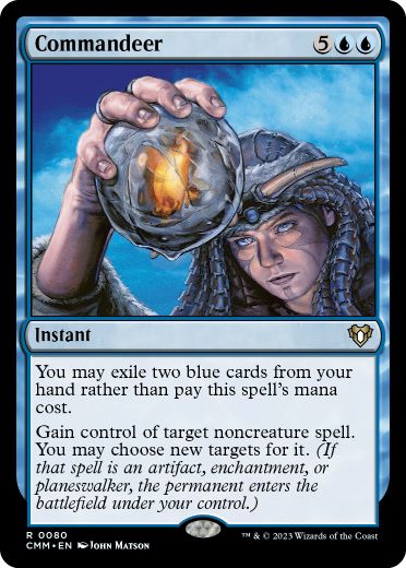 [080]【EN】【FOIL】徴用/Commandeer【CMM】[R][青]