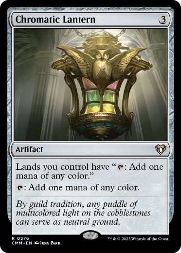 [376]【EN】【FOIL】彩色の灯籠/Chromatic Lantern【CMM】[R][茶]