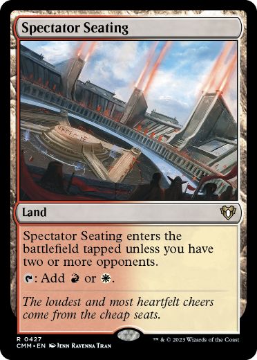 [427]【EN】【FOIL】観客席/Spectator Seating【CMM】[R][土地]