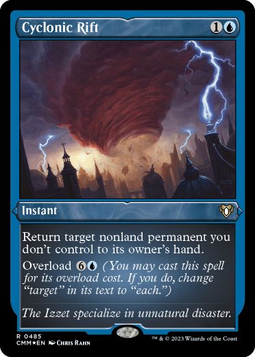 [485]【EN】【エッチングFOIL】サイクロンの裂け目/Cyclonic Rift【CMM】[R][青]