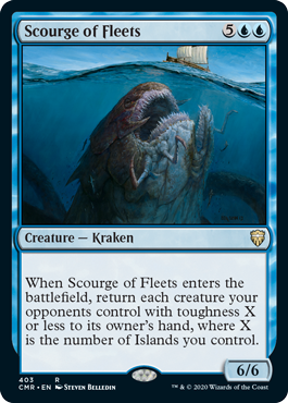 [403]【EN】船団の災い魔/Scourge of Fleets【CMR】[R][青]