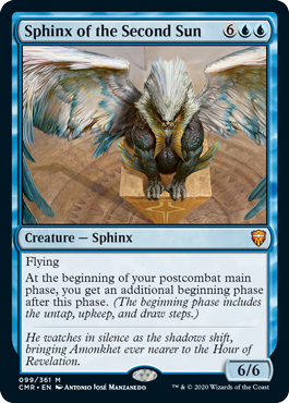 [099]【EN】副陽のスフィンクス/Sphinx of the Second Sun【CMR】[M][青]