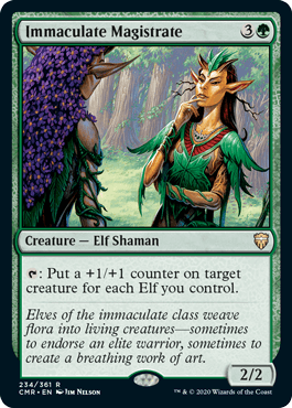 [234]【EN】【FOIL】清廉潔白な判事/Immaculate Magistrate【CMR】[R][緑]