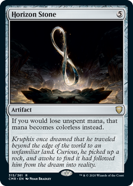 [315]【EN】【FOIL】地平石/Horizon Stone【CMR】[R][茶]
