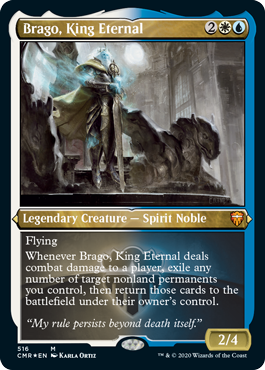 [516]【EN】【エッチングFOIL】永遠王、ブレイゴ/Brago, King Eternal【CMR】[M][多色]