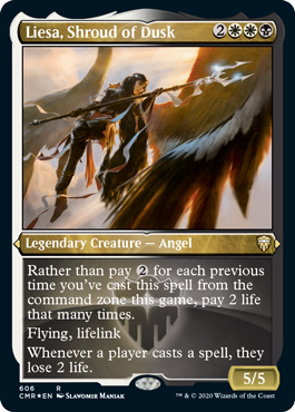[606]【EN】【エッチングFOIL】薄暮の埋葬布、リーサ/Liesa, Shroud of Dusk【CMR】[R][多色]