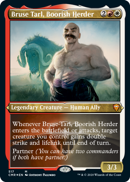[517]【EN】【エッチングFOIL】粗野な牧人、ブルース・タール/Bruse Tarl, Boorish Herder【CMR】[M][多色]
