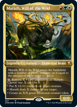 [527]【EN】【エッチングFOIL】野生の意志、マラス/Marath, Will of the Wild【CMR】[M][多色]