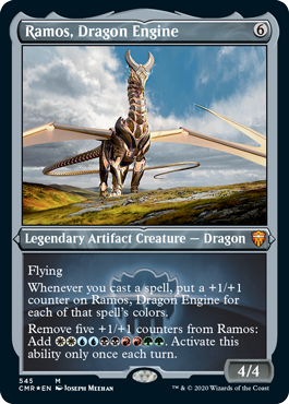 [545]【EN】【エッチングFOIL】ドラゴン・エンジン、レイモス/Ramos, Dragon Engine【CMR】[M][茶]