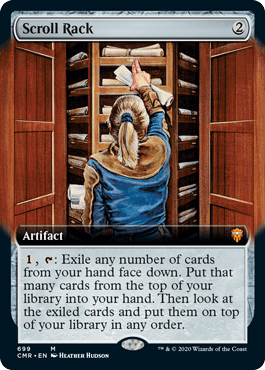 [699]【EN】【FOIL】■拡張アート■巻物棚/Scroll Rack【CMR】[M][茶]