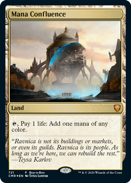 [721]【EN】【FOIL】■PROMO■マナの合流点/Mana Confluence【CMR】[M][土地]
