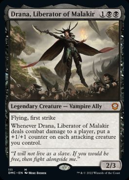 [111]【EN】マラキールの解放者、ドラーナ/Drana, Liberator of Malakir【DMC】[M][黒]