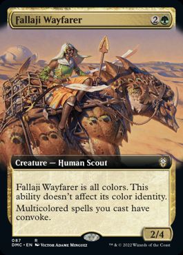 [087]【EN】■拡張アート■ファラジの旅人/Fallaji Wayfarer【DMC】[R][多色]