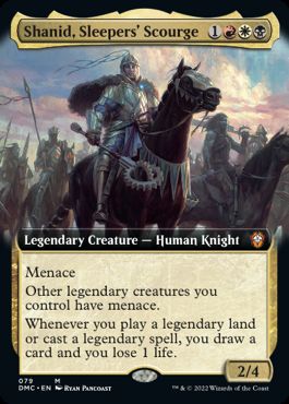 [079]【EN】【FOIL】■拡張アート■潜伏工作員の災い、シャニド/Shanid, Sleepers' Scourge【DMC】[M][多色]