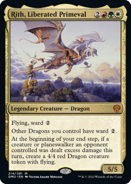 [214]【EN】解放されし太古、リース/Rith, Liberated Primeval【DMU】[M][多色]