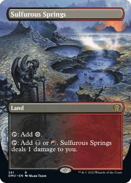 [381]【EN】■ボーダーレス■硫黄泉/Sulfurous Springs【DMU】[R][土地]