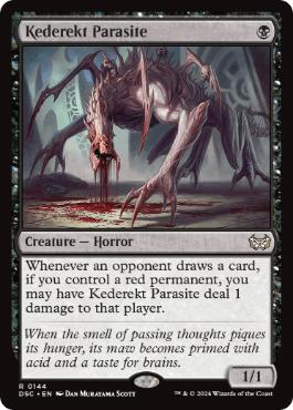 [144]【EN】ケデレクトの寄生魔/Kederekt Parasite【DSC】[R][黒]