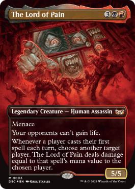 [003]【EN】【FOIL】■ボーダーレス■苦痛の王/The Lord of Pain【DSC】[M][多色]