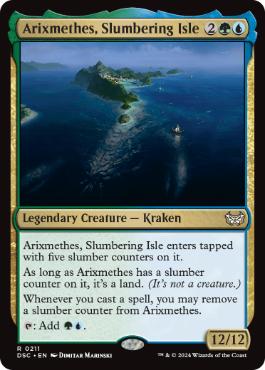 [211]【EN】まどろむ島、アリクスメテス/Arixmethes, Slumbering Isle【DSC】[R][多色]