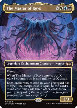 [004]【EN】【FOIL】■ボーダーレス■鍵の主/The Master of Keys【DSC】[M][多色]