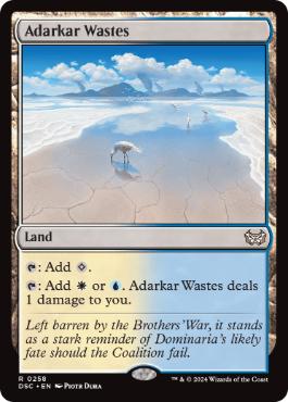 [258]【EN】アダーカー荒原/Adarkar Wastes【DSC】[R][土地]