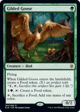 [160]【EN】金のガチョウ/Gilded Goose【ELD】[R][緑]