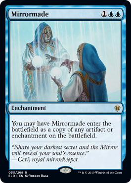 [055]【EN】【FOIL】鏡細工/Mirrormade【ELD】[R][青]