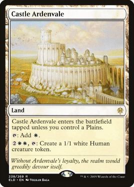[238]【EN】【FOIL】アーデンベイル城/Castle Ardenvale【ELD】[R][土地]