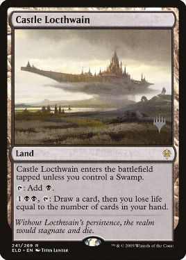 [241]【EN】【FOIL】ロークスワイン城/Castle Locthwain【ELD】[R][土地]