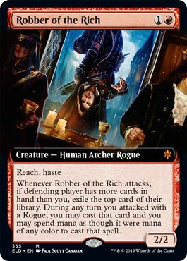 [365]【EN】■拡張アート■義賊/Robber of the Rich【ELD】[M][赤]