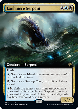 [381]【EN】■拡張アート■メア湖の海蛇/Lochmere Serpent【ELD】[R][多色]