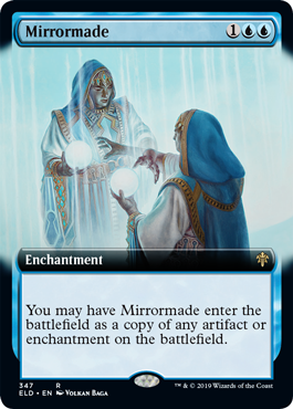 [347]【EN】【FOIL】■拡張アート■鏡細工/Mirrormade【ELD】[R][青]