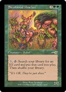 [119]【EN】スカイシュラウドの密猟者/Skyshroud Poacher【NEM】[R][緑]