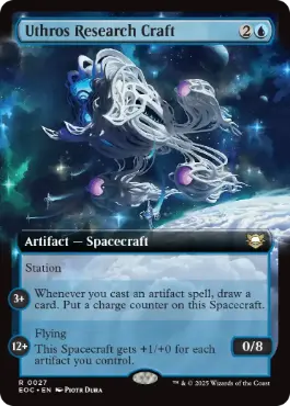 [027]【EN】■拡張アート■ウスロスの調査船/Uthros Research Craft【EOC】[R][青]