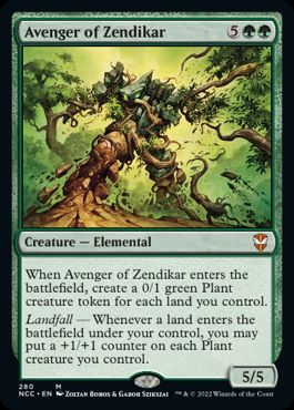 [280]【EN】ゼンディカーの報復者/Avenger of Zendikar【NCC】[M][緑]